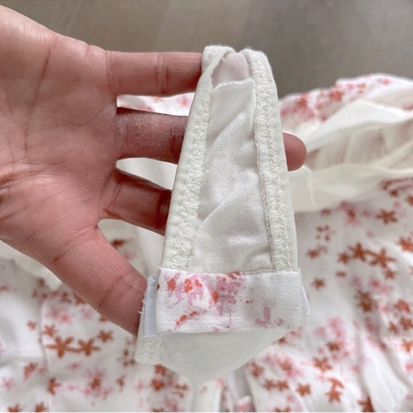 FREE PEOPLE Dessa Woven Floral Bodysuit S - Picture 11 of 12